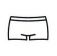 Guia de tamanhos de shorts - Ladywoman.com
