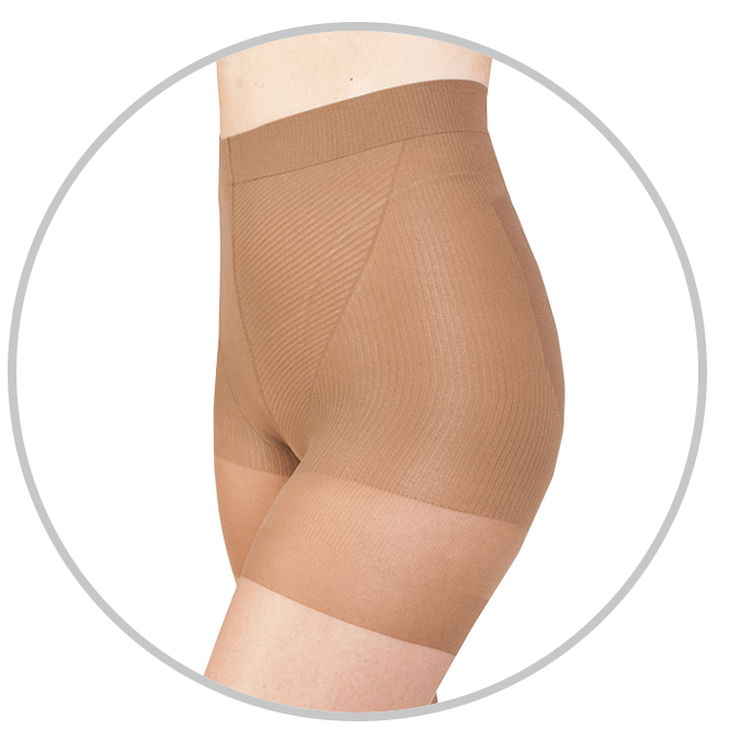 Panty liso de lycra Push up 40 Den