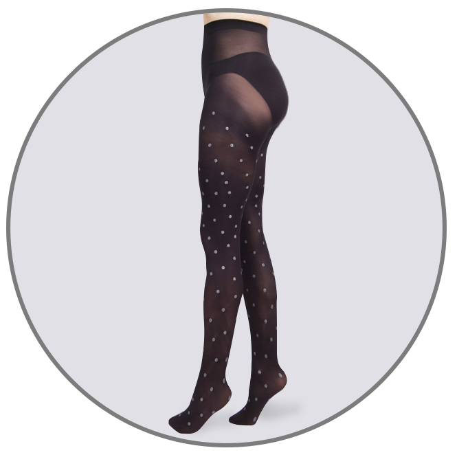 Collants Glitter Bolinhas