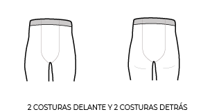 collants de costura costuras collants em algodão