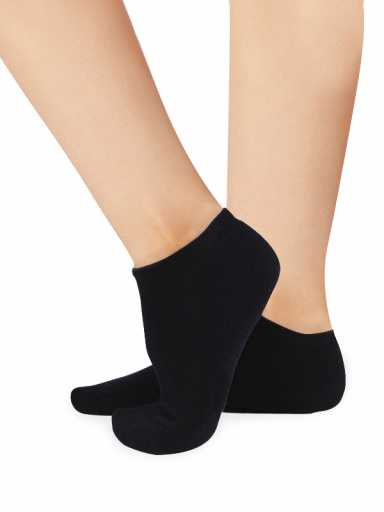 Meias de tornozelo com palmilha felpuda Navyblue