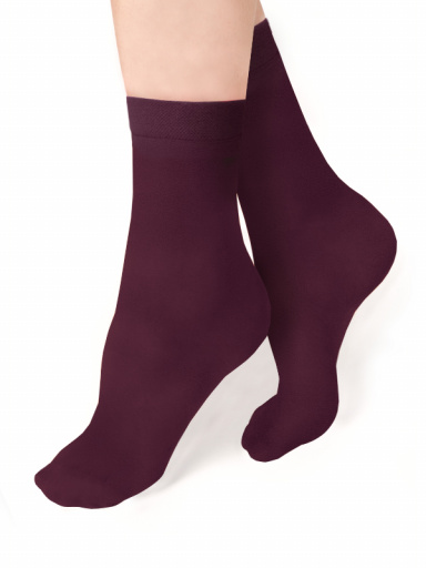 70 Den opaco Peach Peach Tornock Sock Pack 2 Pares Maroon