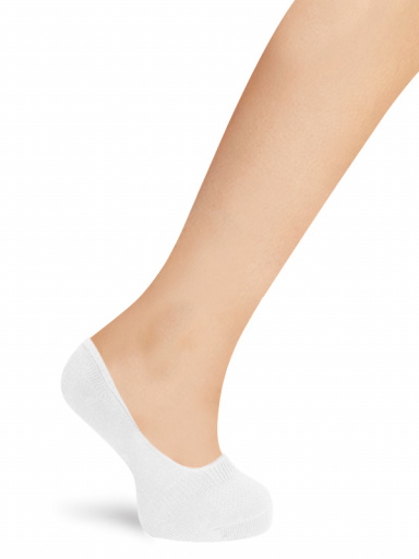 meias de silicone invisíveis para crianças White