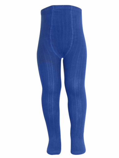 collants em algodão canalé Bluing