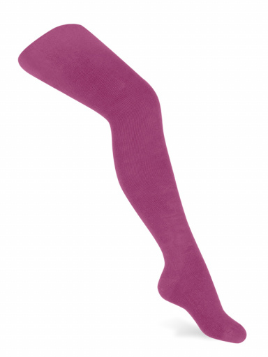 collants em algodão lisos Fuchsia