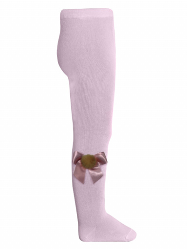 collants em algodão com laço de cetim e pompom Pinkpie