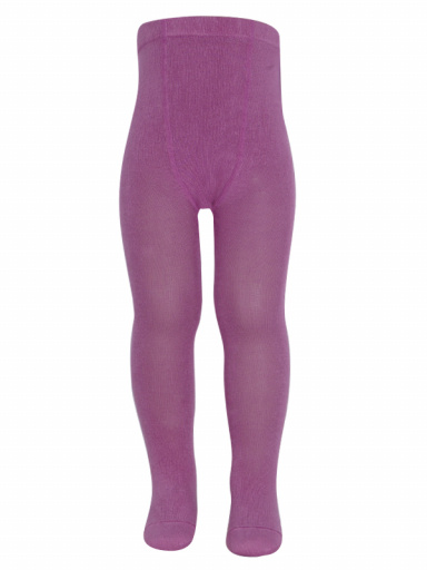 collants em algodão lisos Plum