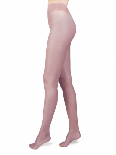 Collants de lycra de verão 10 den sem brilho Pearl