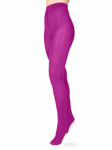 Collant opaca 50 Deniers sem demarcação Fuchsia