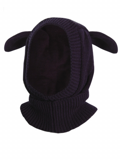 Balaclava infantil com orelhas (1-4 anos) Navyblue