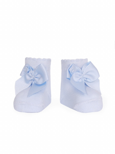 carapins com laço com rosa (Primavera-Verão) Babyblue