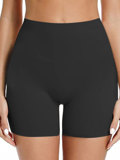 Short lisos anti-fricção Black