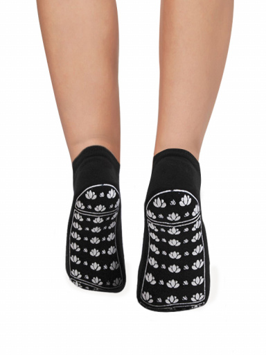 meias antiderrapantes Black