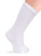 meias pérolas altas White