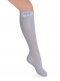Meias perle plumeti alto aberto com laço de tule Babyblue