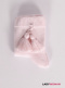 Meias curtas com borlas Pink