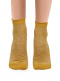 Meias curtas femininas estampadas Gold