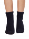 Meias de punho enroladas para mulher Navyblue