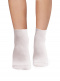 Meias curtas de fio fino Ivory