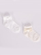 Meias de cerimônia de arco com renda White