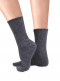 meias de lã merino Grey