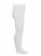 Collants com costura atrás e flor de tule White