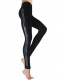 Legging em malha jersey com strass Black