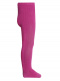 collants em algodão canalé Fuchsia