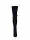 Collants com costura atrás e laço duplo de cetim Navyblue