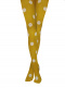 Collants de bolinhas grandes Yellow
