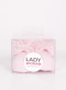 Botinha de bebê com laço de veludo Pink