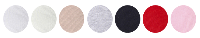 colores collants em algodão bebé