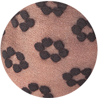 Textura de tejido fino con diseño adorno floral