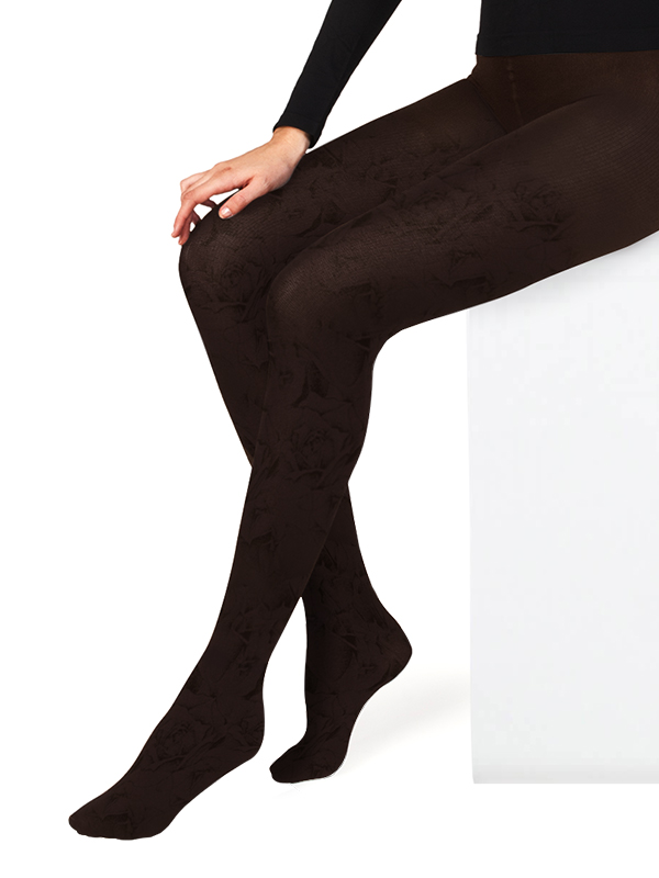 collants opacos marrones